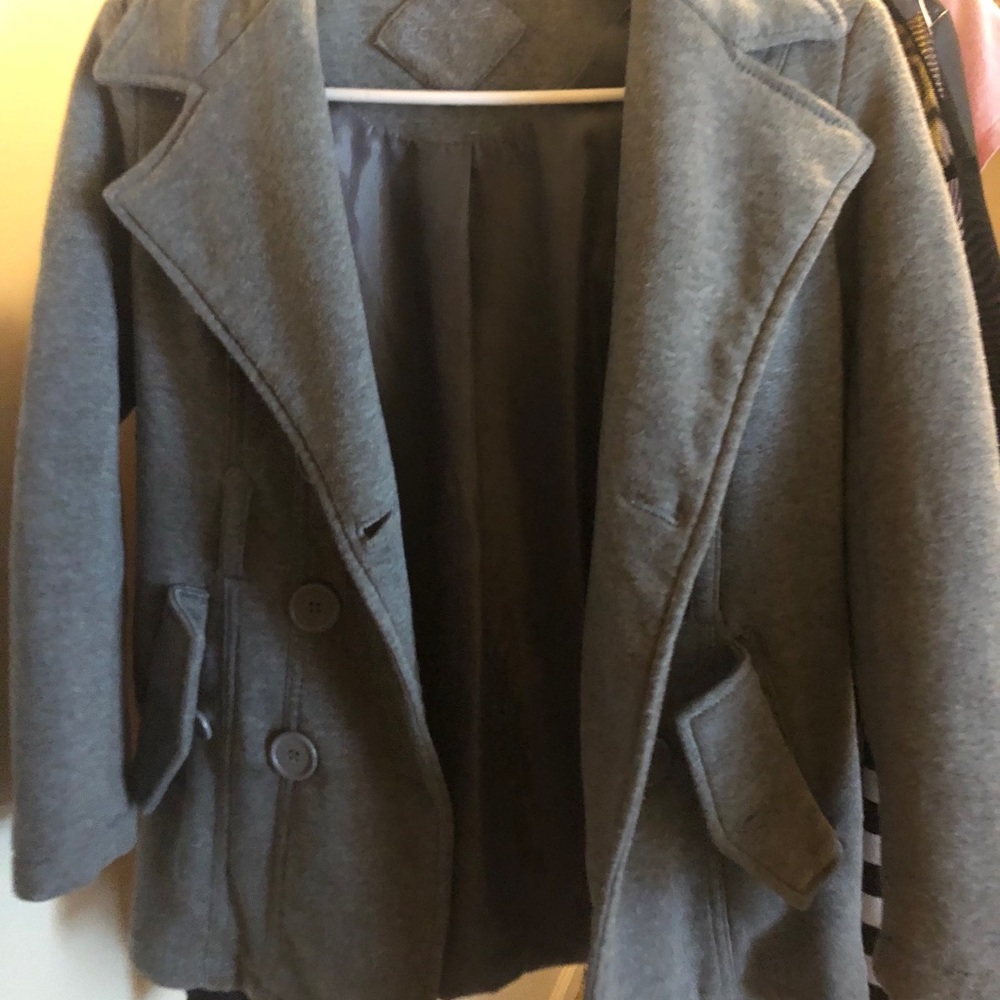 Grey coat